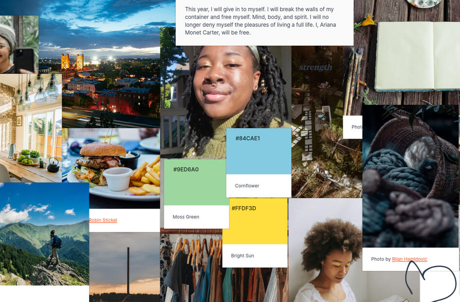 Ariana's Moodboard for 2024